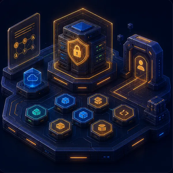 Secure CyberQuest enterprise deployment hub with organization controls