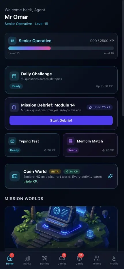Mobile Experience